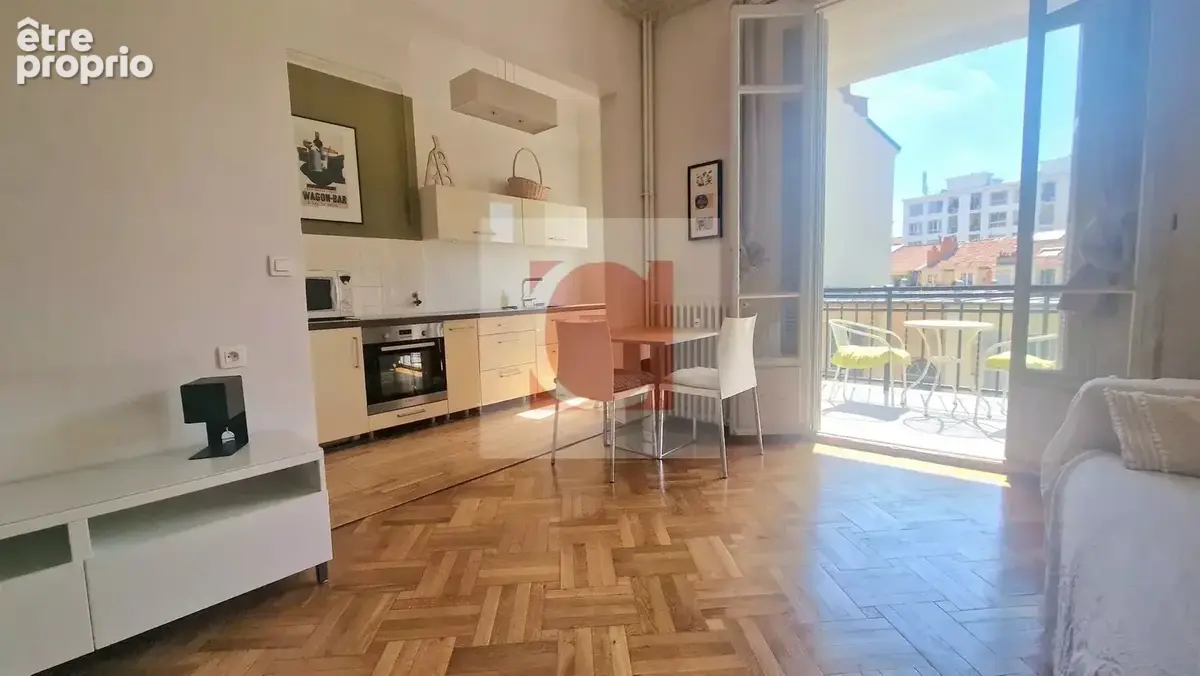 Nice musiciens proche jean medecin : ravissant appartement 39m² terrasse exposee sud au calme total - photo 4