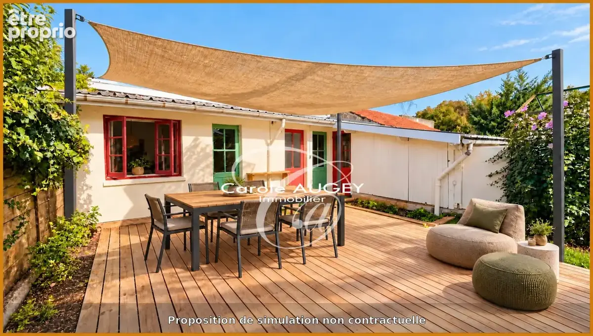 BEGLES - coquette maison intimiste avec jardin & dépendances - photo 2