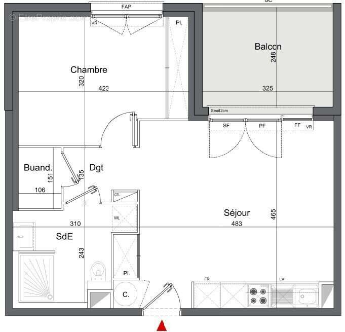 Appartement à MERIGNAC