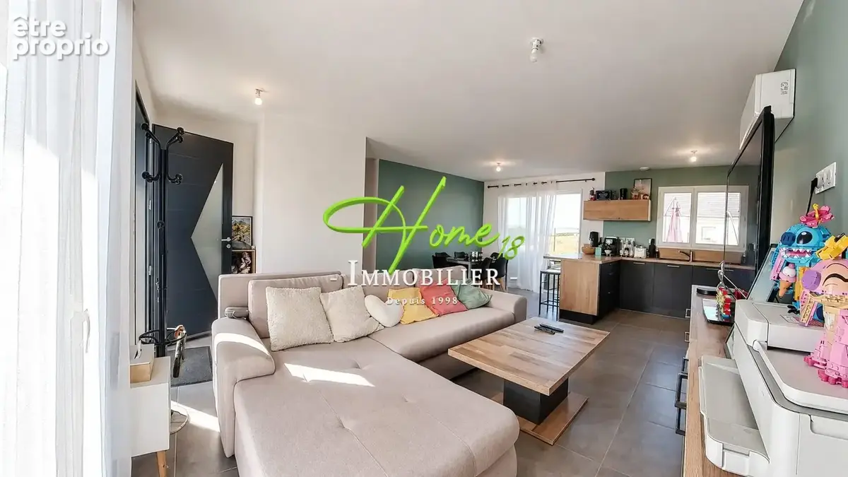 Maison 5 pièces 82 m² à vendre à Saint-Martin-D'auxigny (18110) - photo 3