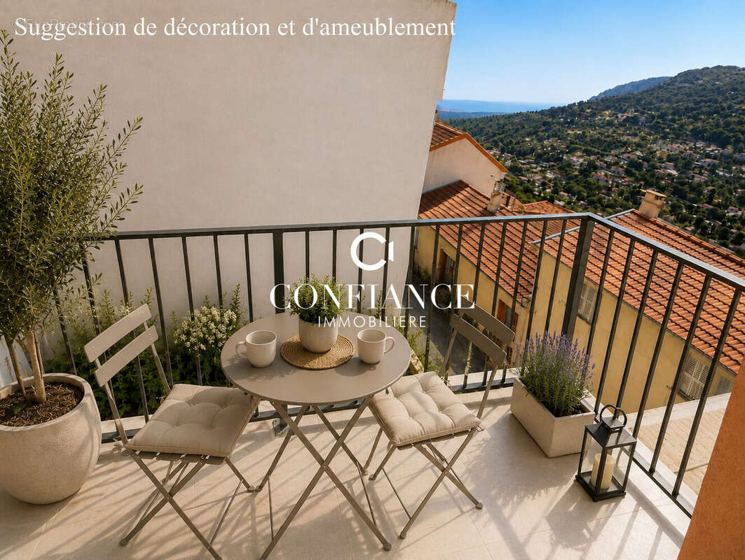 Appartement à LA TURBIE