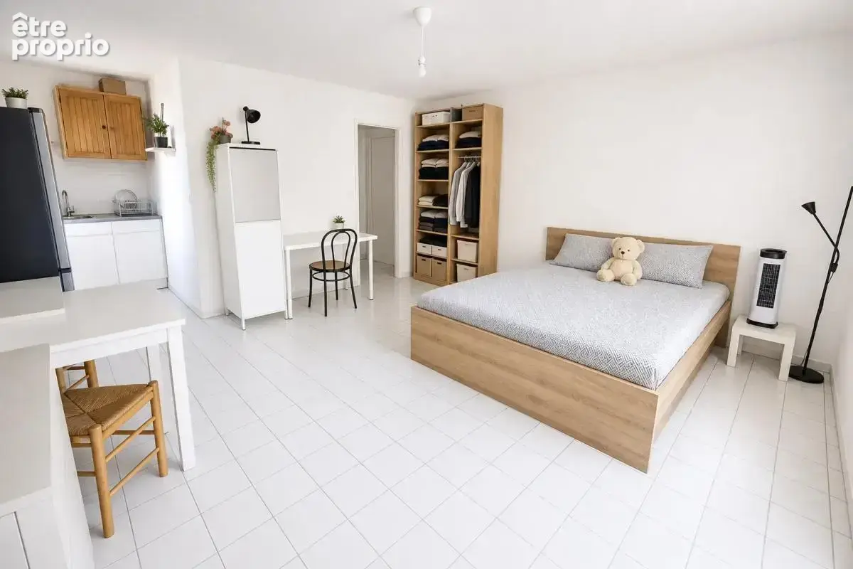 Appartement 1 pièce de 30 m² situé à Grenoble - photo 2