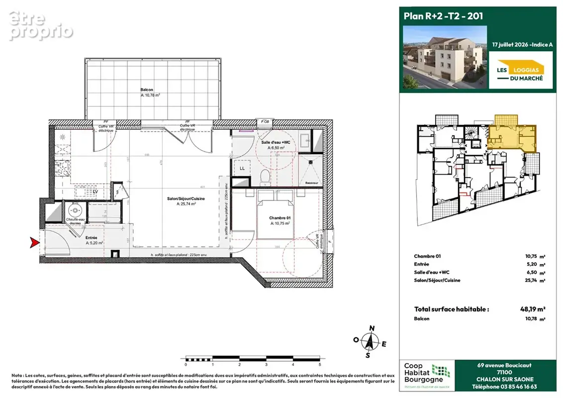 Appartement à GUEUGNON