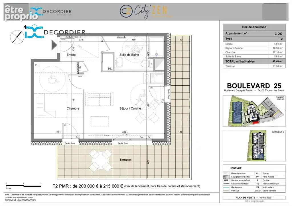 Thonon-les-bains appartement t2 neuf - photo 2