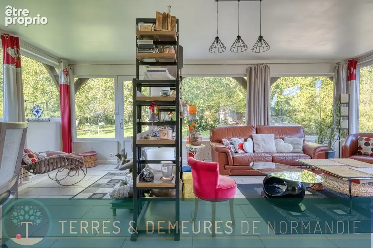 Martin-Église  Maison familiale 127 m² avec quatre chambres, jardin arboré de 1 611 m² - photo 2