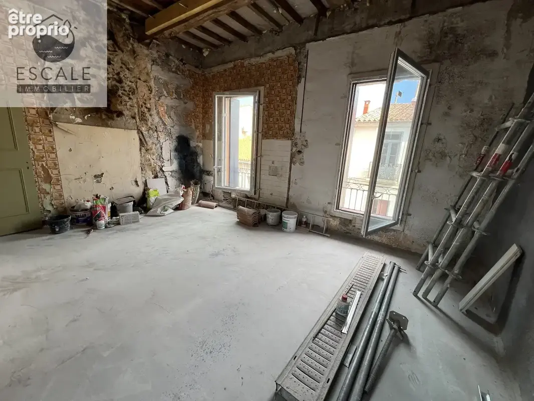 Vente grand t1 en plateau avec possibilite marche de travaux quartier ile sud a sete - photo 5