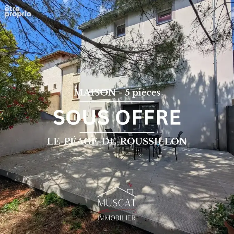 Photo Maison à Le Peage-De-Roussillon au prix de 235 000€