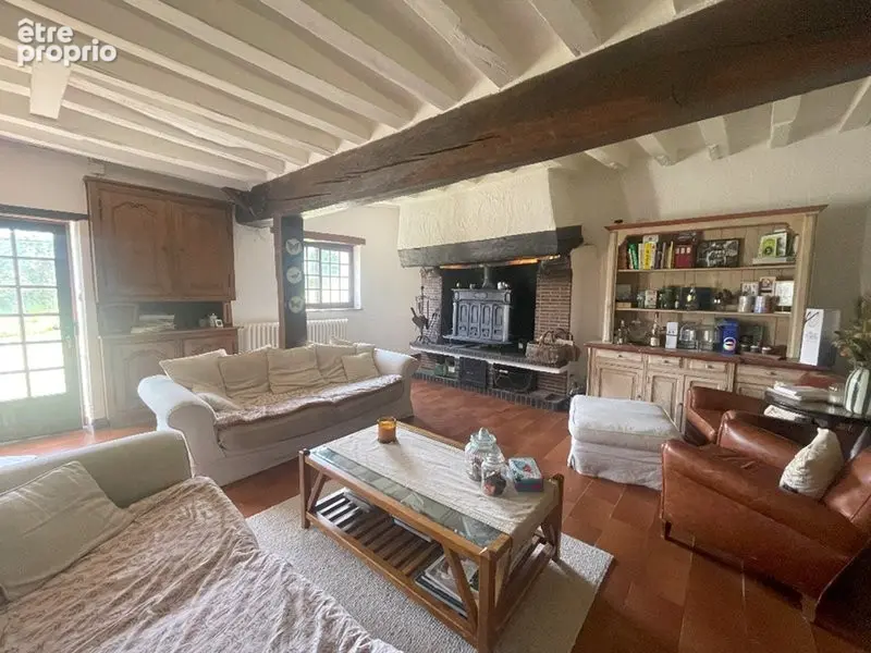 Maison de campagne à vendre dans le Perche avec 5 chambres. - photo 3