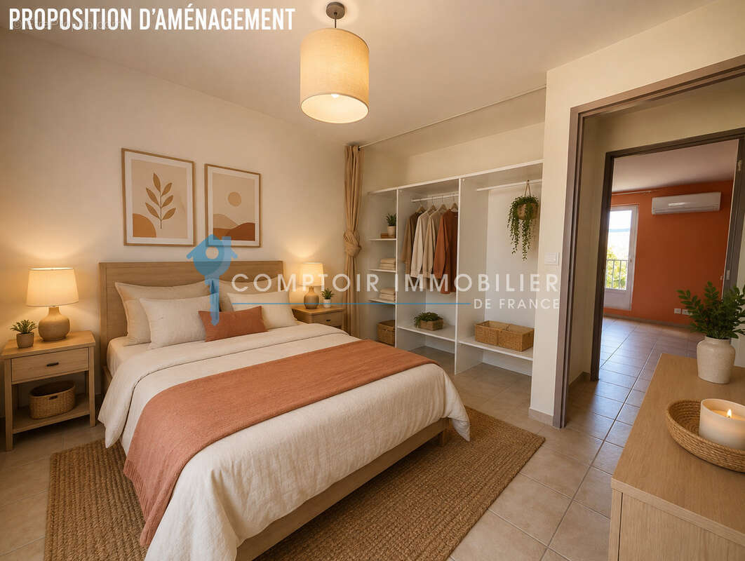 Dépt Hérault (34) - JACOU  à vendre maison climatisée de 85m2 en R+1 avec jardin et cabanon sur parcelle de 18 - photo 12