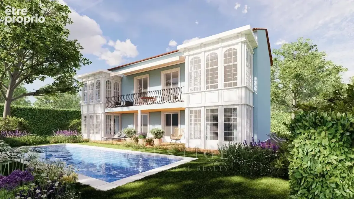 Super Magagnosc, villa  à terminer , vue mer, 2 appartements possibles, piscine - photo 7