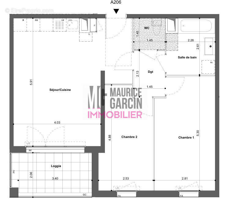 Appartement à CHATEAURENARD