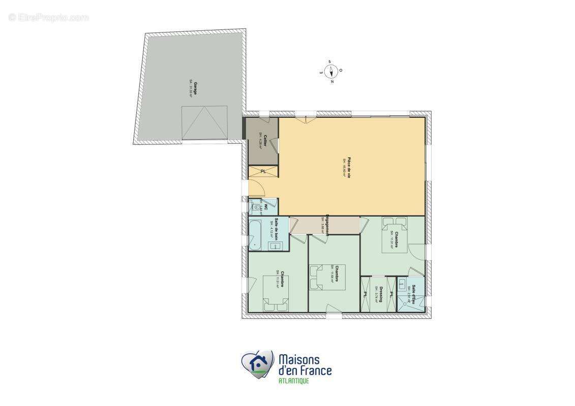 Terrain à SAINTE-SOULLE