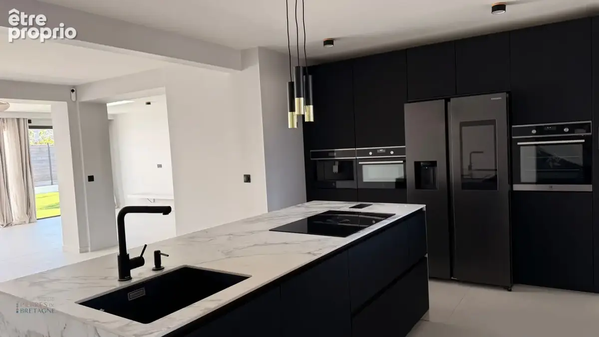 Maison contemporaine - 216 m2 - espace détente - GUILERS - photo 3