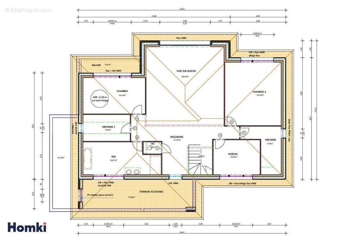 Terrain à MERIGNIES