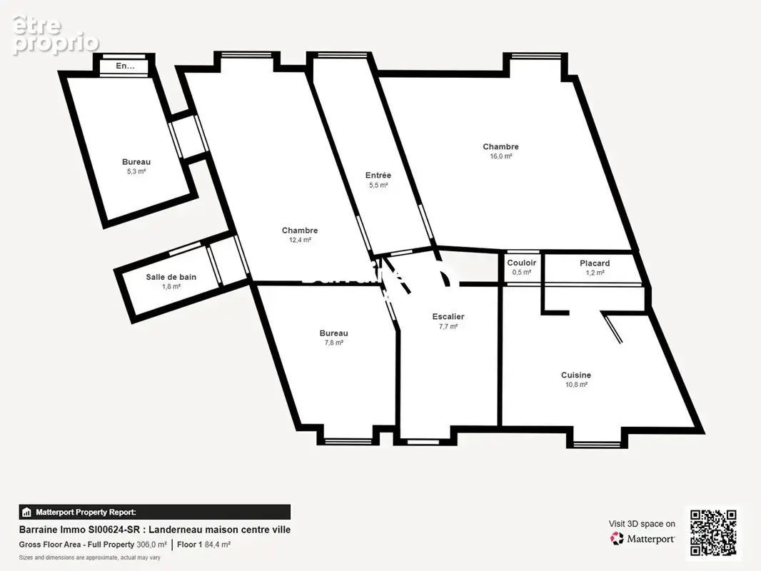 Maison spacieuse à rénover à Landerneau - 7 chambres, hyper centre - photo 16