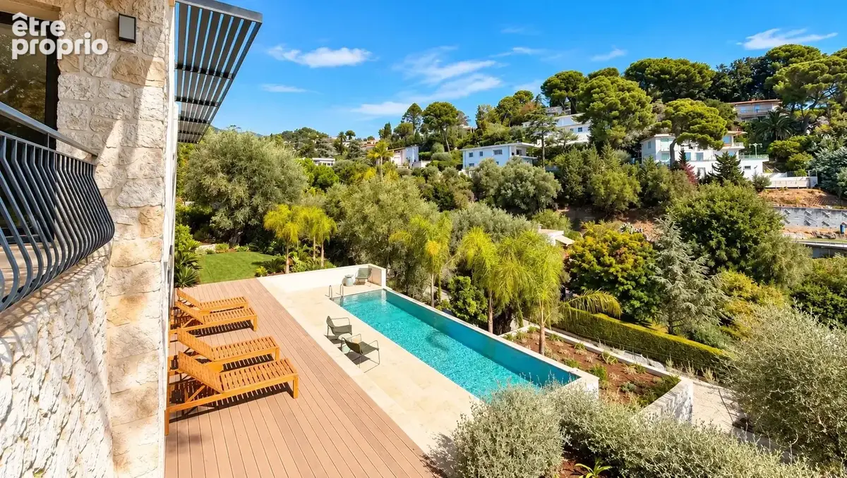 Nice / gairaut - villa 6 pièces rénovée avec piscine et vue dégagée - photo 3