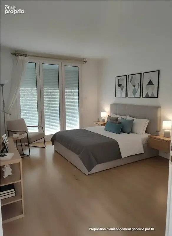 Appartement T4 spacieux de 73.2 m2 avec Balcon filant + cave — Quartier Champlain - photo 8
