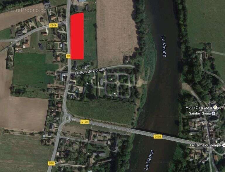 Terrain à MARCILLY-SUR-VIENNE