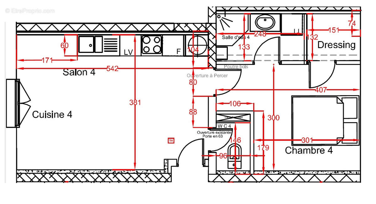 Appartement à TOULOUSE
