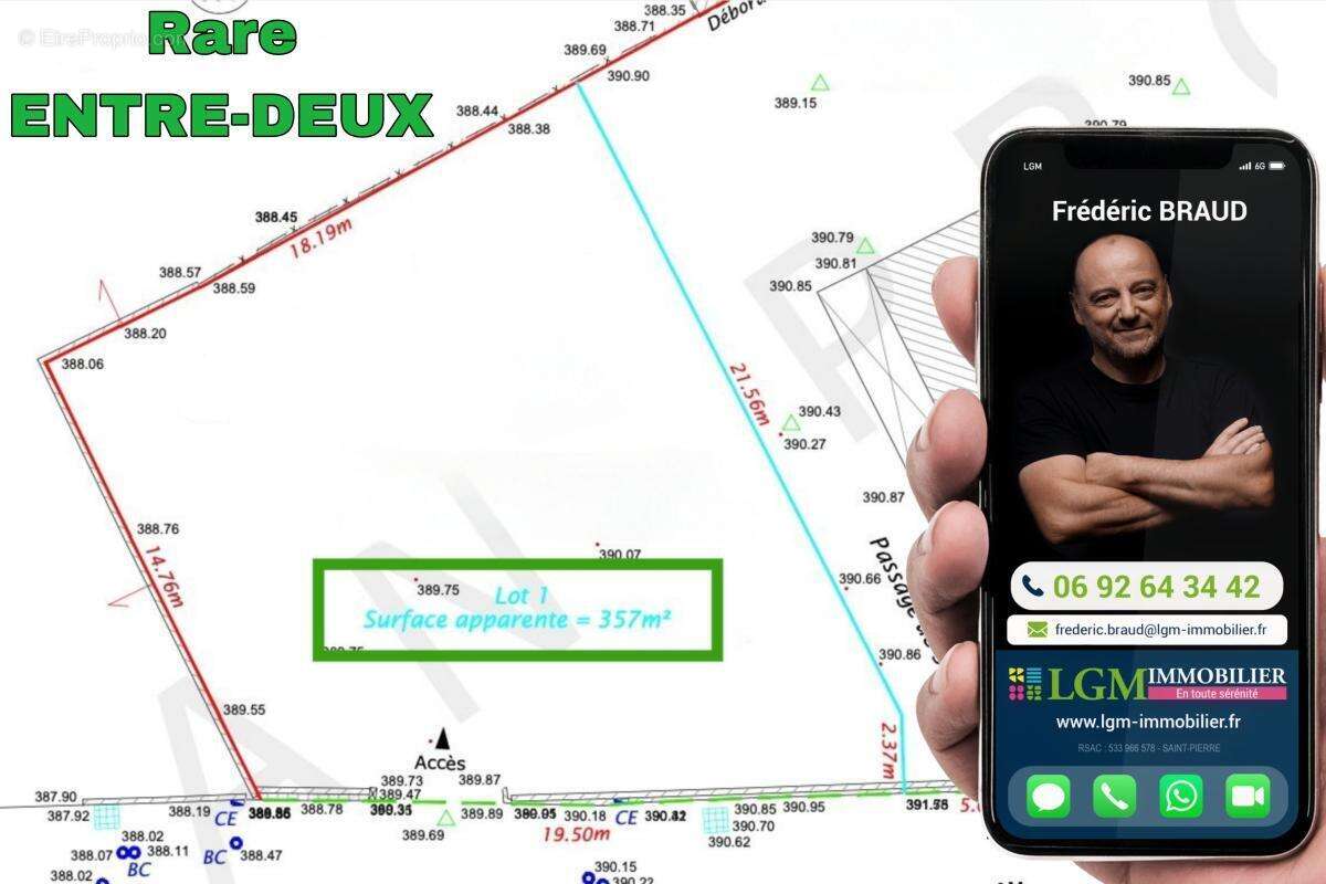 Terrain à ENTRE-DEUX