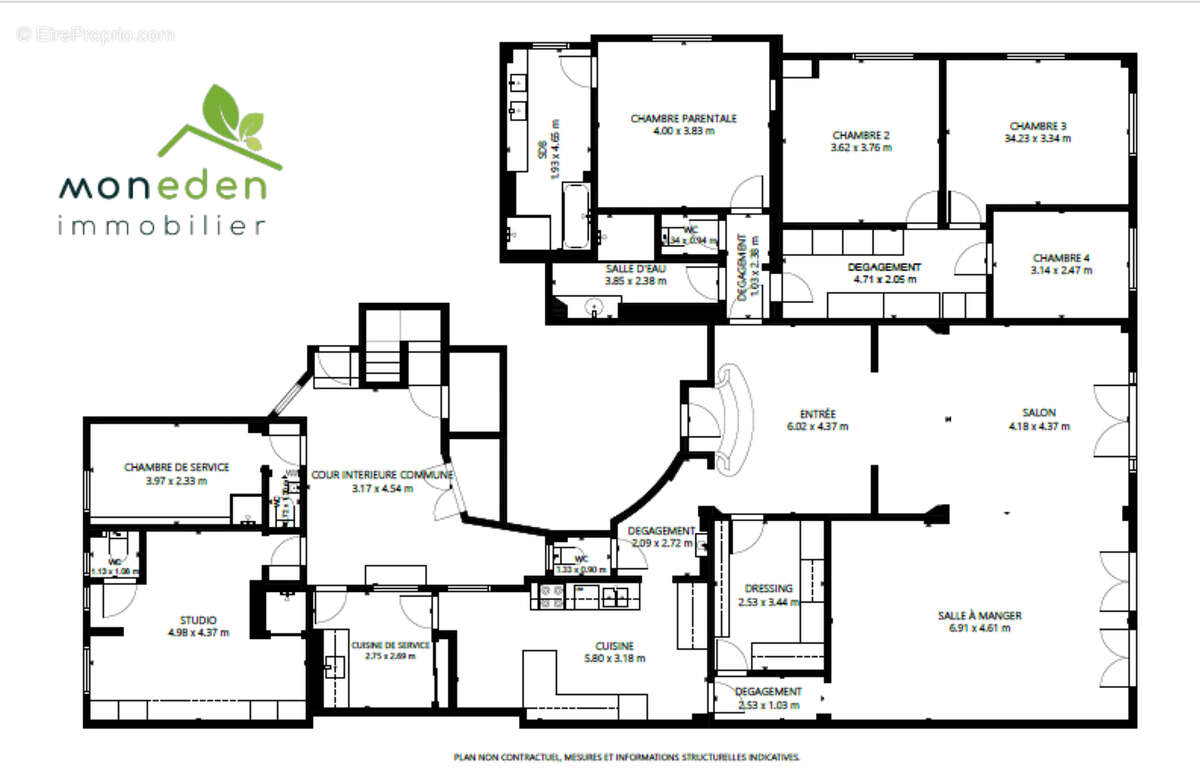 Appartement à NEUILLY-SUR-SEINE
