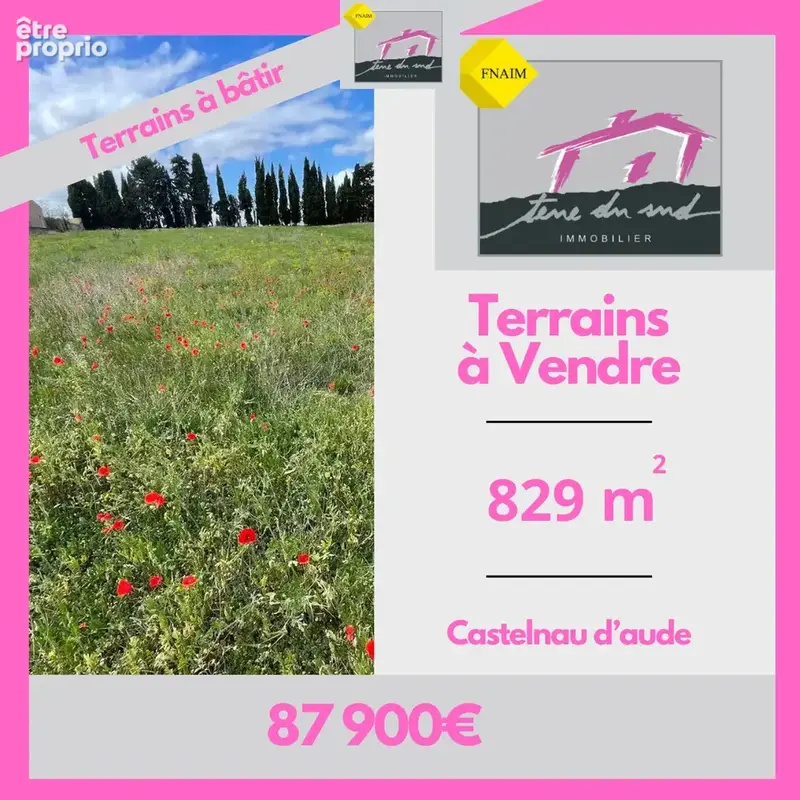 Terrain à CASTELNAU-D'AUDE