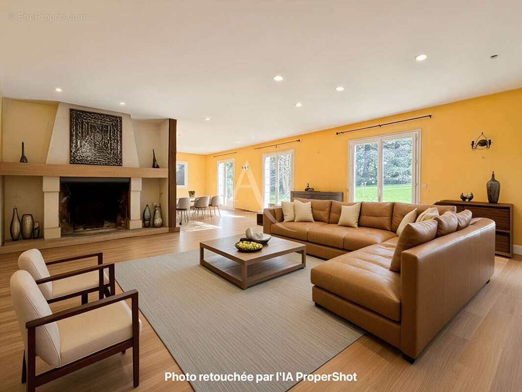 Propriété à Auvers-Saint-Georges - jardin paysagé, beaux espaces, sous-sol total - photo 4