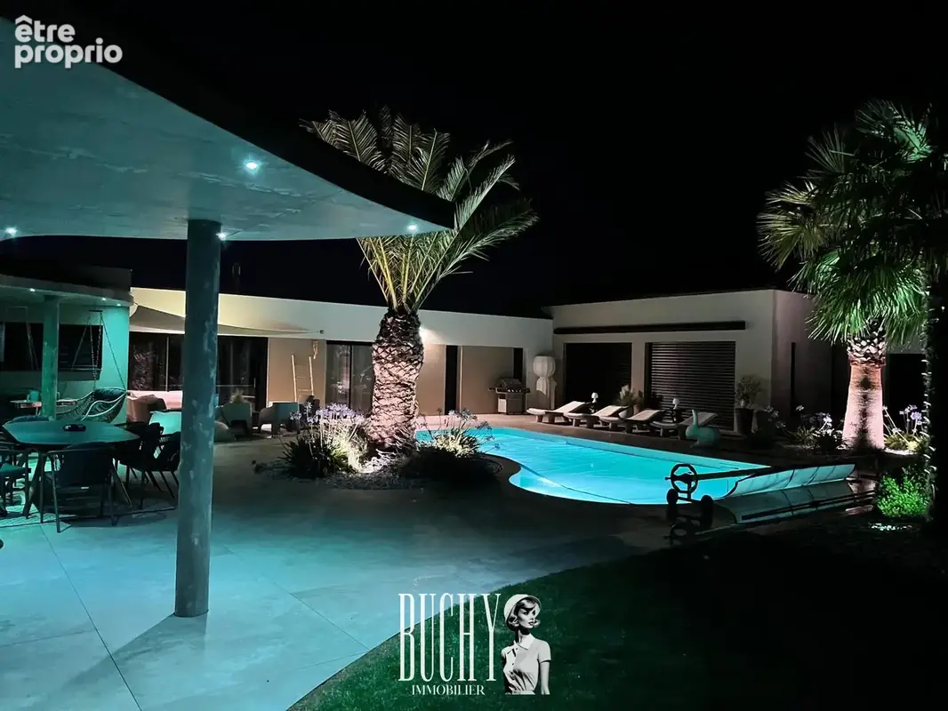 Villa contemporaine de plain-pied avec piscine - photo 10