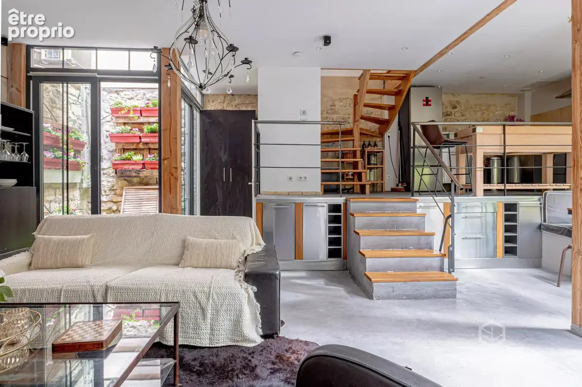 Halles Secrétan – Loft familial 3 chambres avec extérieur - photo 5