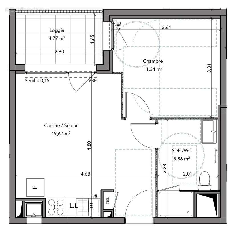 Appartement à CROZON