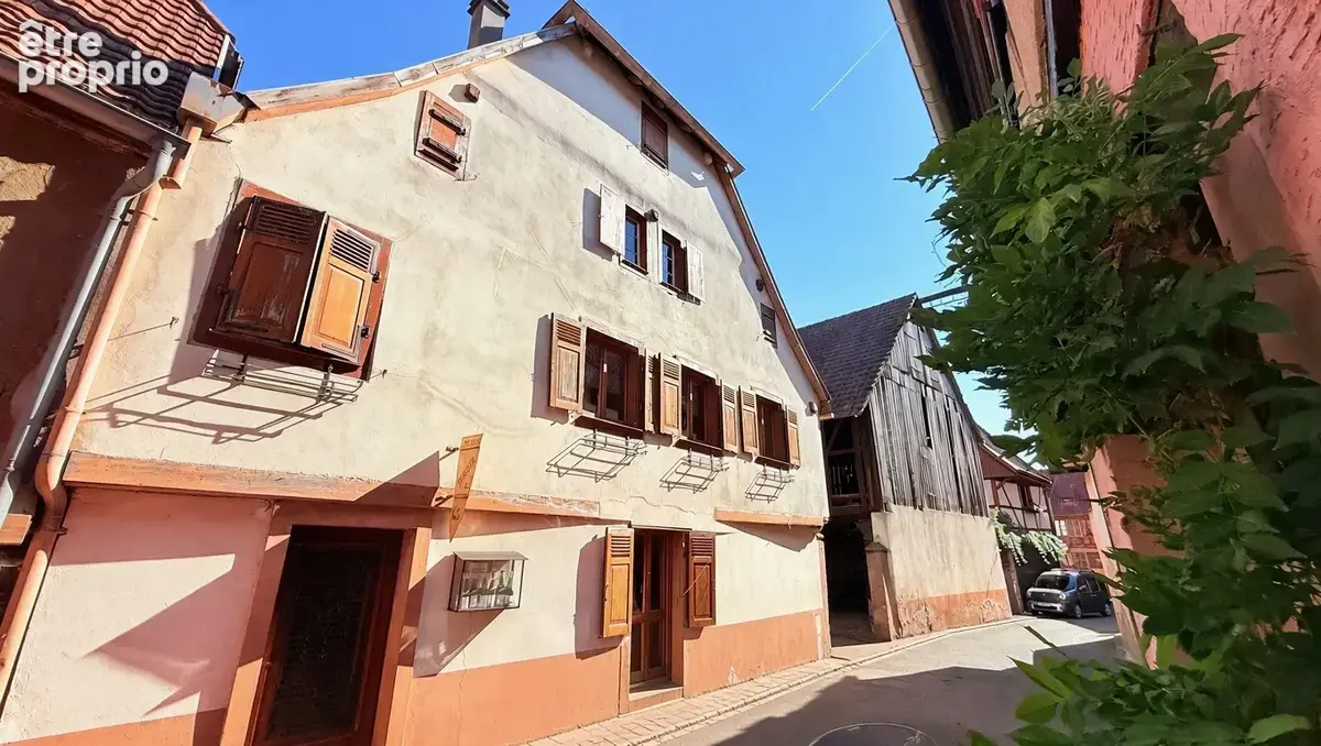 Maison de village à rénover avec cour, dépendance, garage et un beau potentiel au calme - photo 2