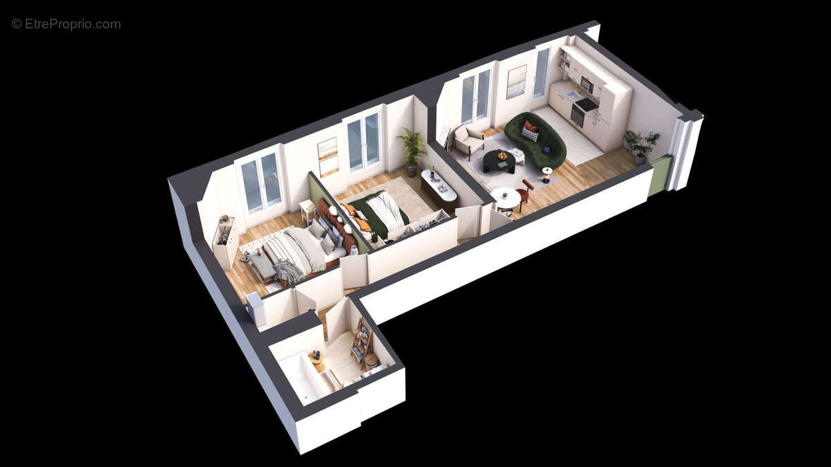 Appartement à LEVALLOIS-PERRET