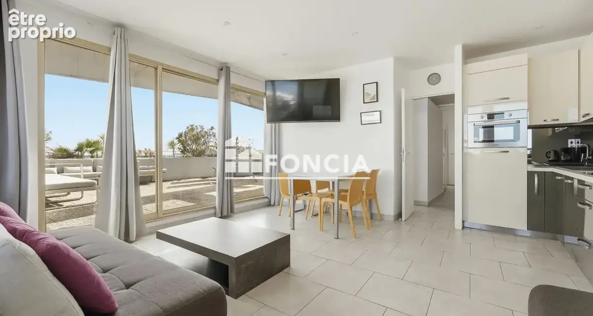 Exclusivité Marina Baie des Anges - 3 pièces de 41.57 - terrasse en Angle 360° de 68m2 - photo 5