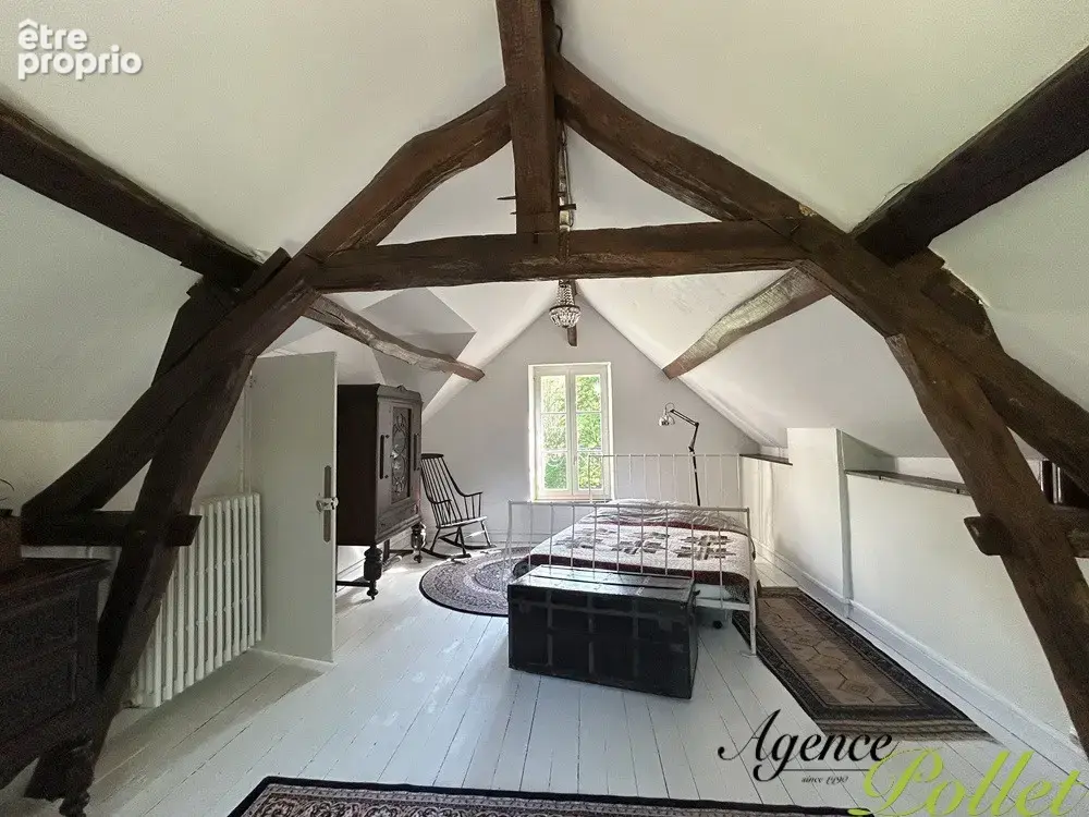Propriété 4,7 ha avec étang : maison fin XIXème, dépendance, cave, prairie - photo 9