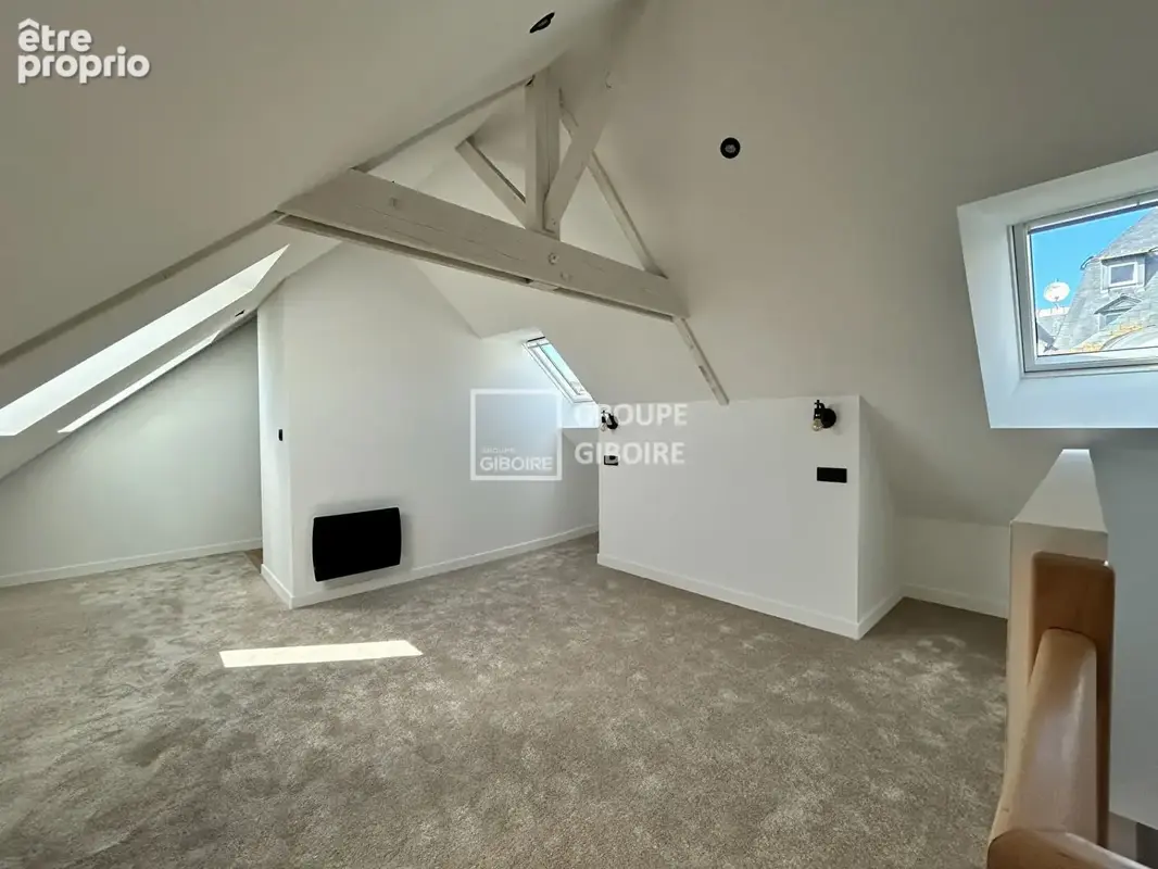 A vendre agence giboire saint malo sillon  appartement t3 duplex en parfait etat dernier etage - photo 4
