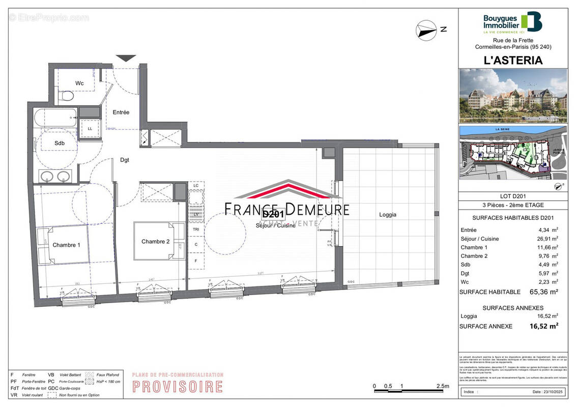 Appartement à CORMEILLES-EN-PARISIS