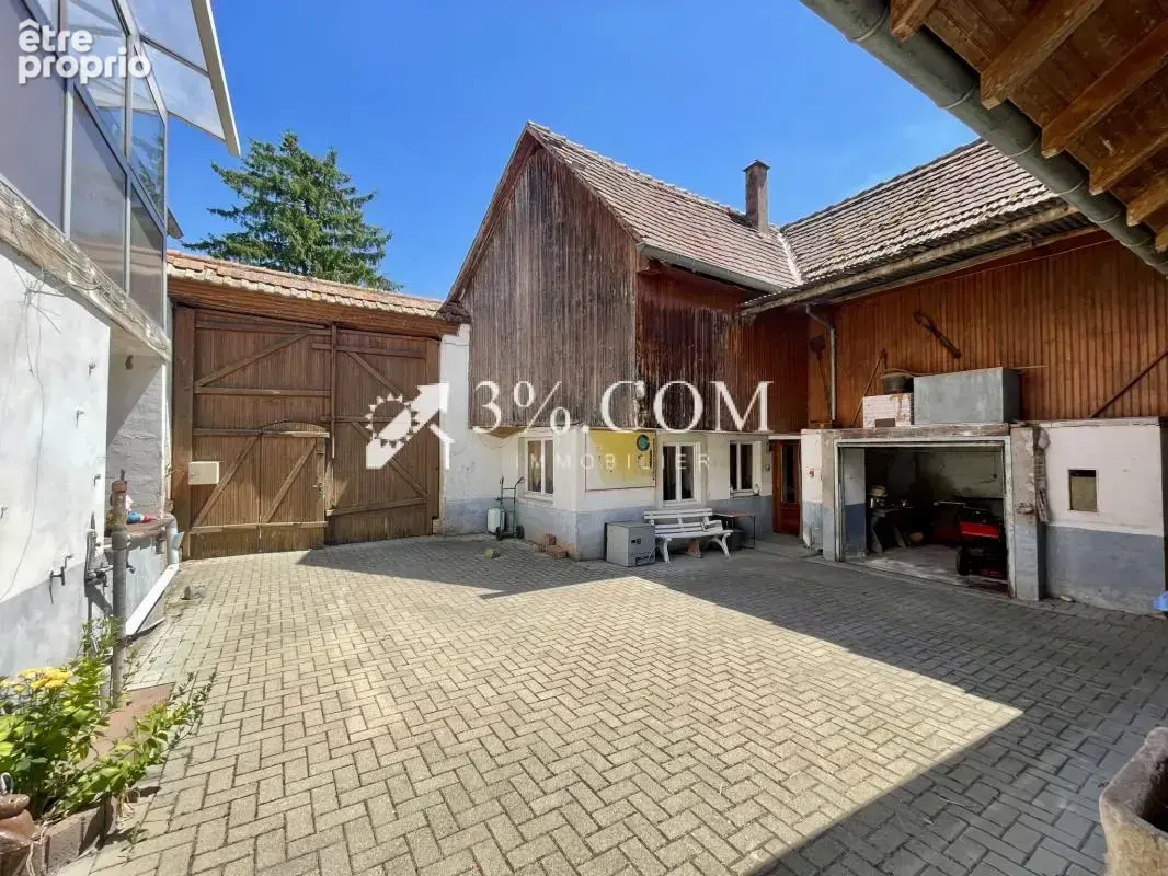 3%.COM Exclusivité BERBGIETEN, Corps de ferme, 96m2,dépendan - photo 13