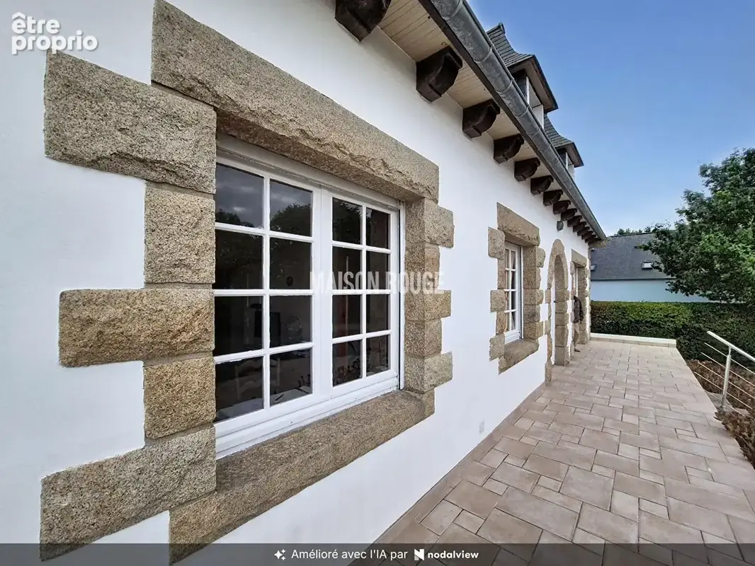 Pléneuf-val-andré  maison néo-bretonne avec apercus mer et terrain constructible - photo 19