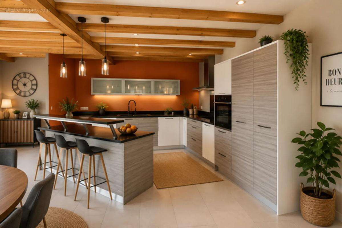 Maison en pierres de 140 m² avec vue panoramique sur Najac - photo 2