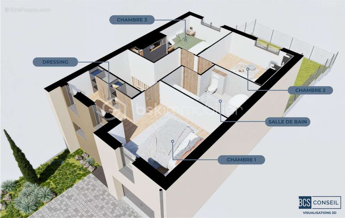 Maison à SAINTE-MARIE-AUX-CHENES