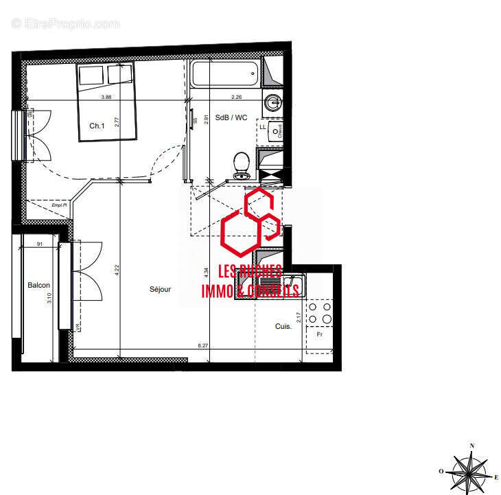 Appartement à CHAMPS-SUR-MARNE
