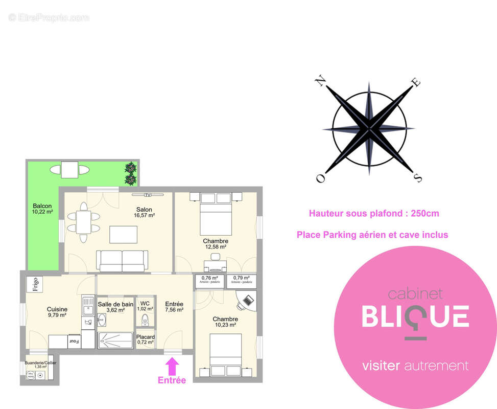 Appartement à VANDOEUVRE-LES-NANCY