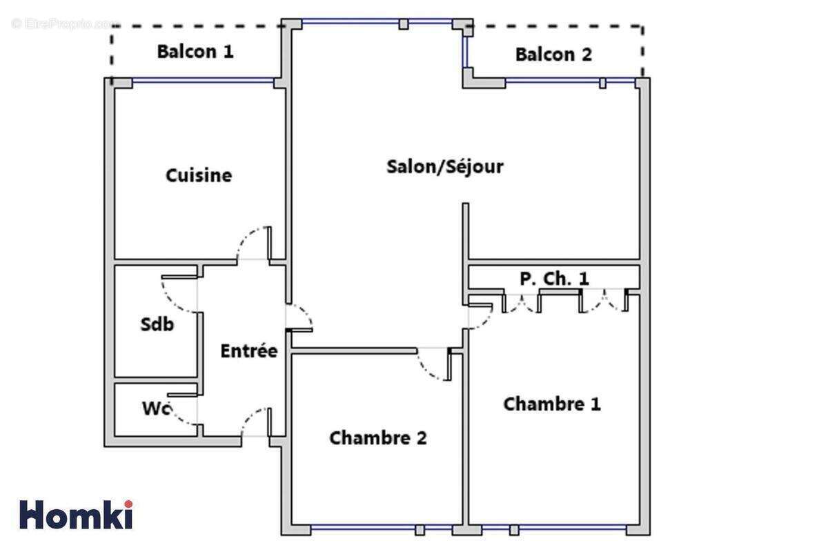 Appartement à LE BOUSCAT