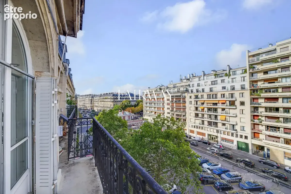 Appartement familial  174 m² - étage élevé avec balcon 4 chambres Paris 16ème - Flandrin - photo 6