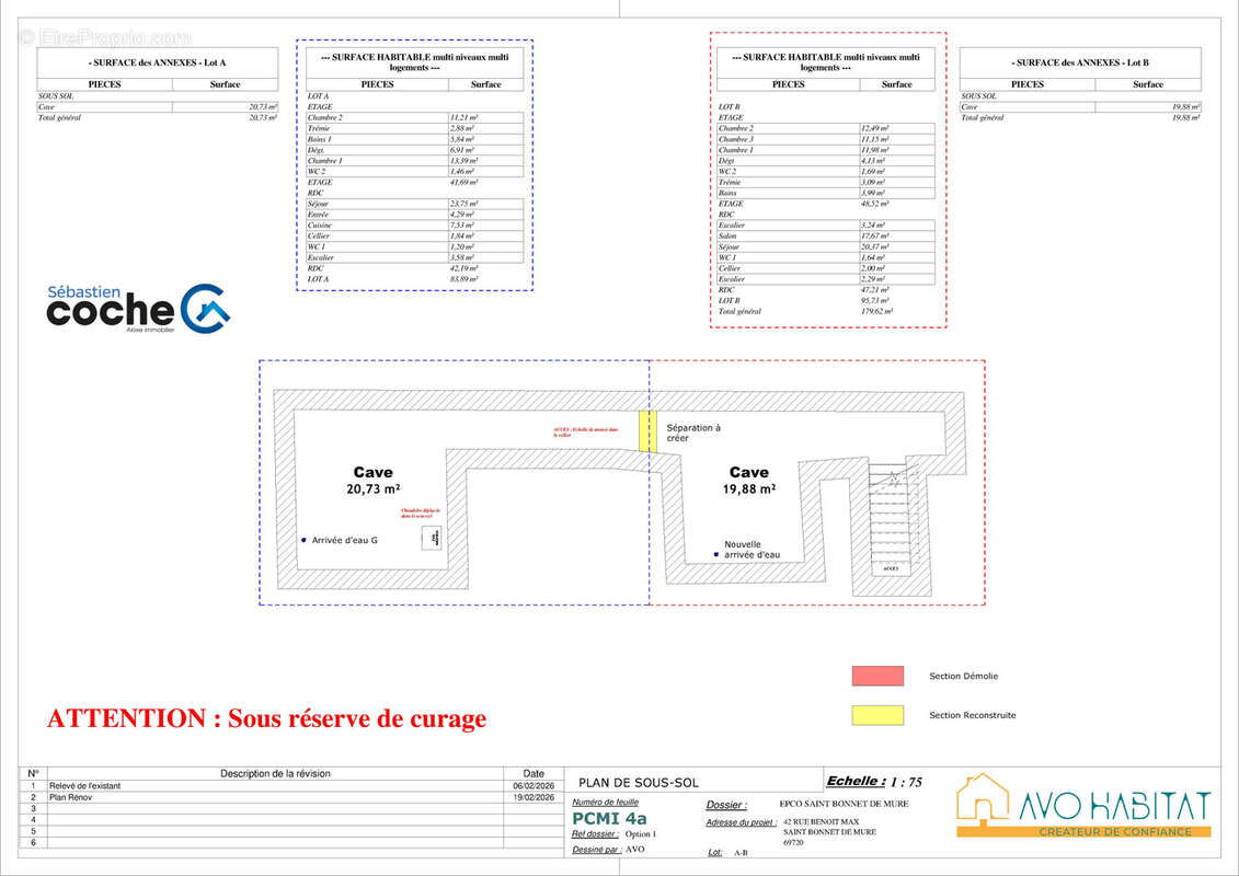 Maison à SAINT-BONNET-DE-MURE