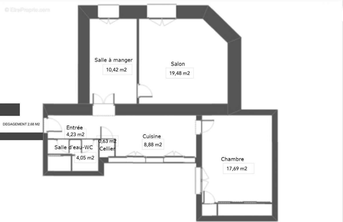 Appartement à NANTES