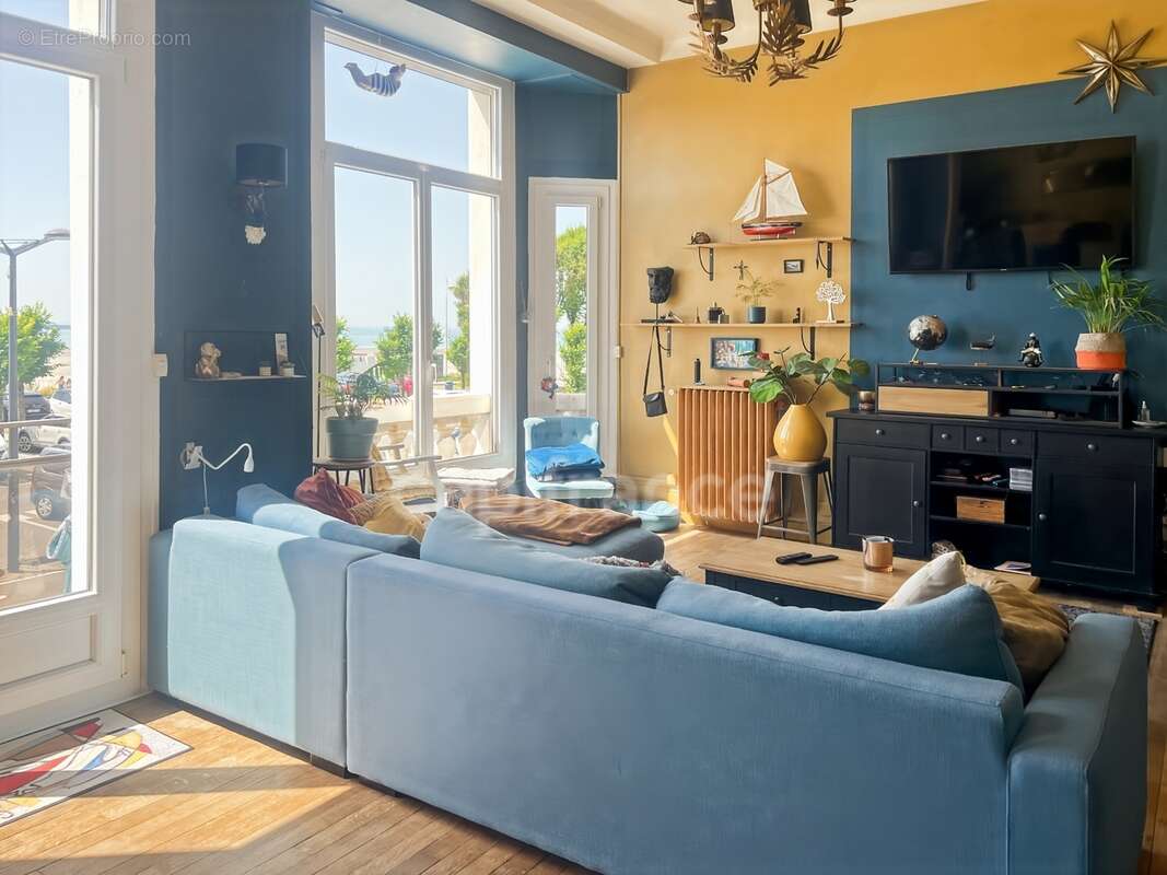 À vendre - boulogne-sur-mer - vue mer - appartement d'exception -163 m2 -7 pièces - 5 chambres - garage - cave - - photo 6