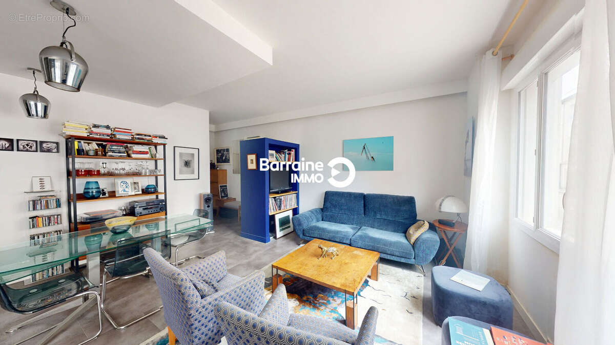 A vendre brest centre ville jean jaures appartement t2 70.72 m² - photo 9