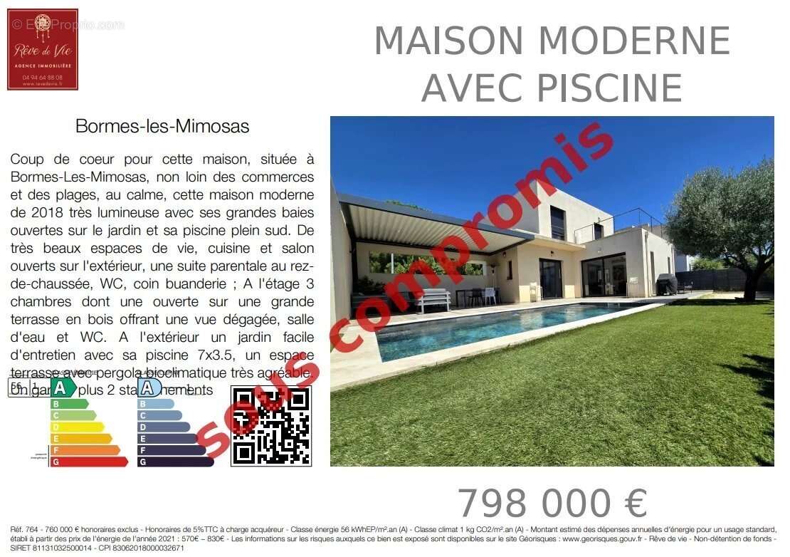 Maison à BORMES-LES-MIMOSAS