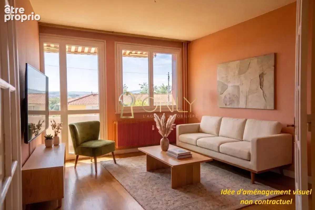 Jassans-Riottier - Appartement T3 à rénover - à vendre - photo 5